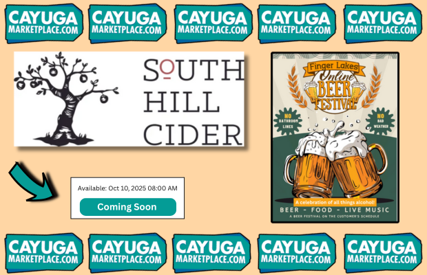 Week Two of the Finger Lakes Online Beer Festival Features South Hill Cider